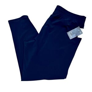 GAP, GAP FIT Pants, Navy Blue, size Large, Elastic waist, Draw String, Pockets